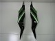 Carénage Moto ZX6R 2013-2018 - Vert Noir Carénage Moto ZX6R 2013-2018 - Vert Noir