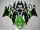 Carénage Moto ZX6R 2013-2018 - Vert Noir Carénage Moto ZX6R 2013-2018 - Vert Noir