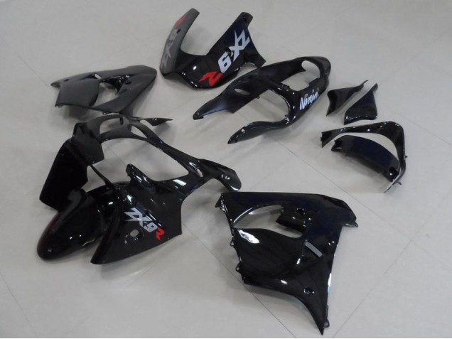 Carénage Moto ZX9R 2000-2001 - Noir avec Gris Décalque Carénage Moto ZX9R 2000-2001 - Noir avec Gris Décalque