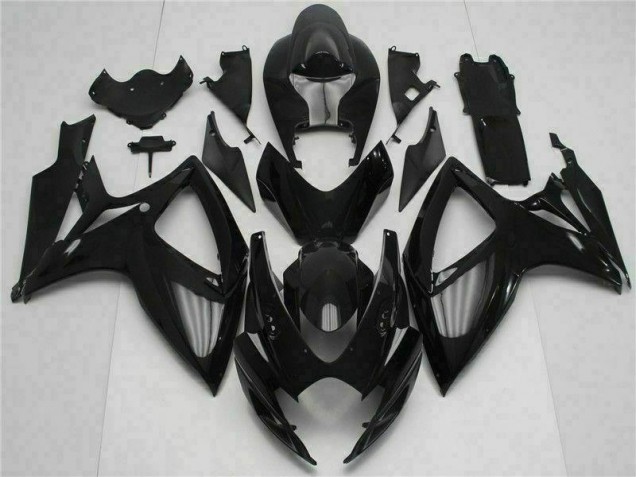 Carénage Moto de Rechange GSXR 600 / 750 K6 2006-2007 - Noir Carénage Moto de Rechange GSXR 600 / 750 K6 2006-2007 - Noir