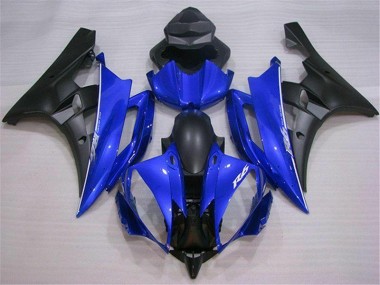 Carénage Moto de Rechange R6 2006-2007 - Bleu Noir