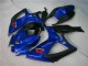 Carénages Moto ABS GSXR 600 / 750 K6 2006-2007 - Bleu