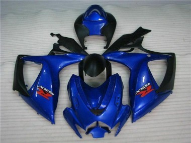 Carénages Moto ABS GSXR 600 / 750 K6 2006-2007 - Bleu