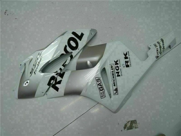 Carénages Moto CBR 1000 RR 2004-2005 - Argent Blanc Repsol Carénages Moto CBR 1000 RR 2004-2005 - Argent Blanc Repsol