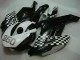 Carénages Moto CBR 1000 RR 2004-2005 - Blanc Noir Carénages Moto CBR 1000 RR 2004-2005 - Blanc Noir