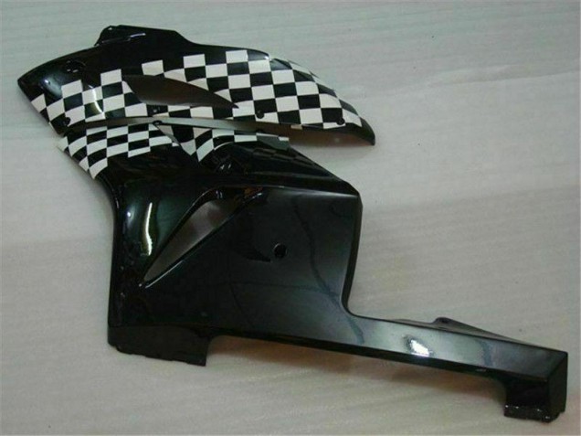 Carénages Moto CBR 1000 RR 2004-2005 - Blanc Noir Carénages Moto CBR 1000 RR 2004-2005 - Blanc Noir