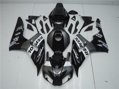 Carénages Moto CBR 1000 RR 2004-2005 - Gris Noir Repsol