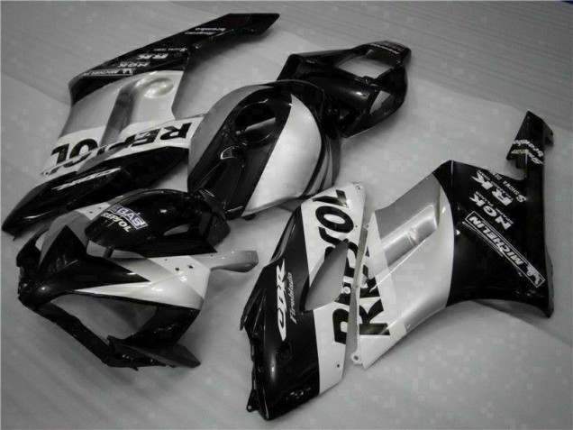 Carénages Moto CBR 1000 RR 2004-2005 - Noir Argent Repsol Carénages Moto CBR 1000 RR 2004-2005 - Noir Argent Repsol