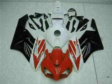 Carénages Moto CBR 1000 RR 2004-2005 - Rouge Blanc