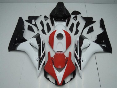 Carénages Moto CBR 1000 RR 2006-2007 - Rouge Blanc Noir
