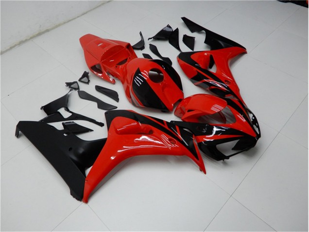 Carénages Moto CBR 1000 RR 2006-2007 - Rouge Noir