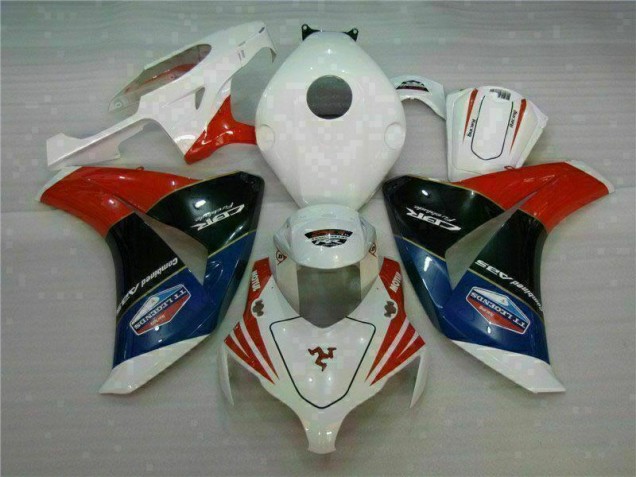 Carénages Moto CBR 1000 RR 2008-2011 - Rouge Blanc Carénages Moto CBR 1000 RR 2008-2011 - Rouge Blanc