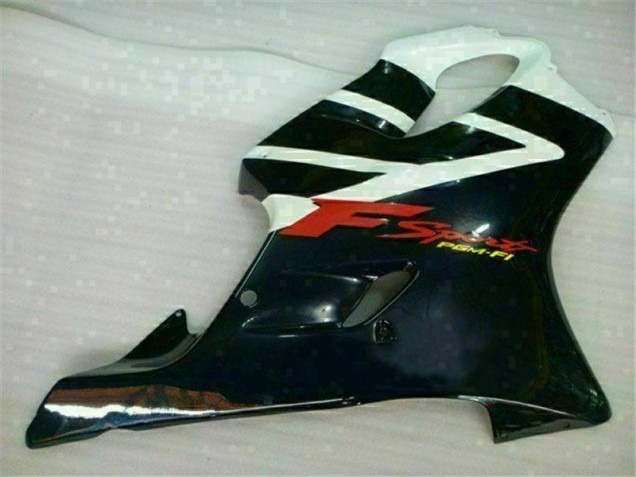 Carénages Moto CBR 600 F4i 2001-2003 - Blanc Noir Carénages Moto CBR 600 F4i 2001-2003 - Blanc Noir