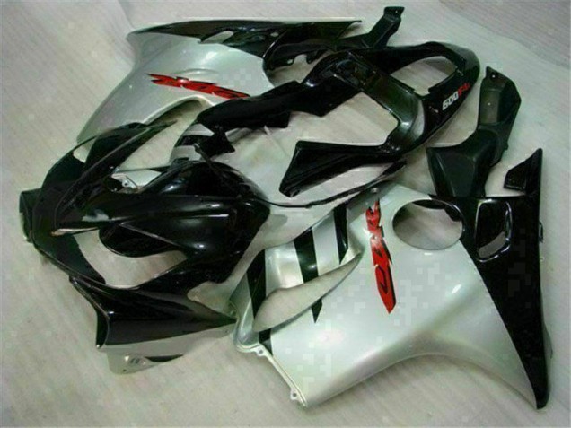 Carénages Moto CBR 600 F4i 2001-2003 - Noir Argent