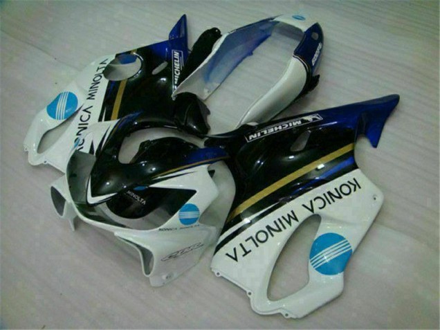 Carénages Moto CBR 600 F4i 2004-2007 - Blanc Noir Carénages Moto CBR 600 F4i 2004-2007 - Blanc Noir
