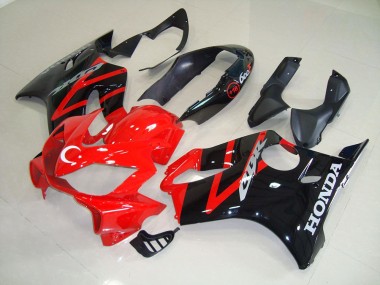 Carénages Moto CBR 600 F4i 2004-2007 - Noir Rouge