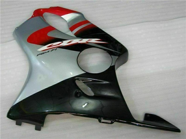 Carénages Moto CBR 600 F4i 2004-2007 - Rouge Argent Carénages Moto CBR 600 F4i 2004-2007 - Rouge Argent