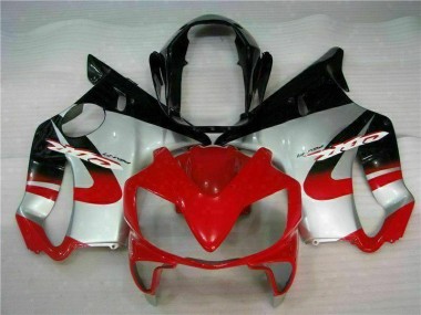 Carénages Moto CBR 600 F4i 2004-2007 - Rouge Argent