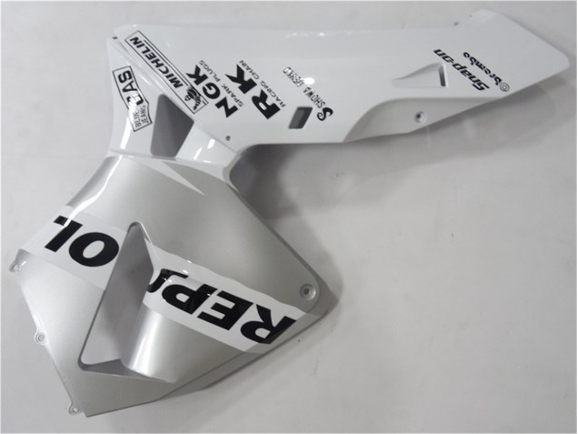 Carénages Moto CBR 600 RR 2003-2004 - Argent Blanc Noir Repsol Carénages Moto CBR 600 RR 2003-2004 - Argent Blanc Noir Repsol