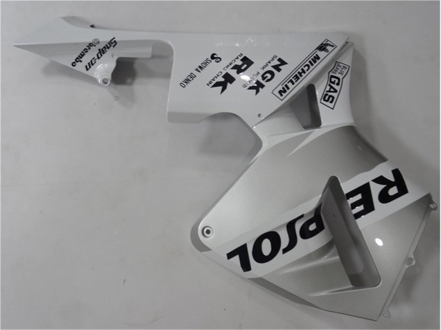 Carénages Moto CBR 600 RR 2003-2004 - Argent Blanc Noir Repsol Carénages Moto CBR 600 RR 2003-2004 - Argent Blanc Noir Repsol