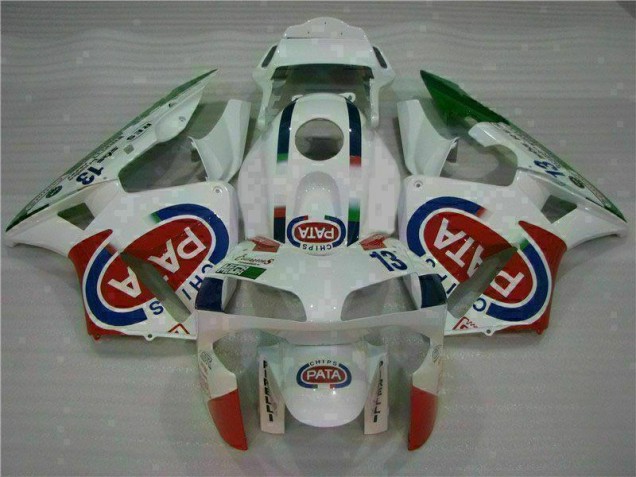 Carénages Moto CBR 600 RR 2003-2004 - Blanc Carénages Moto CBR 600 RR 2003-2004 - Blanc