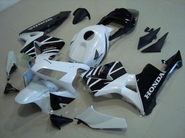 Carénages Moto CBR 600 RR 2003-2004 - Blanc Noir