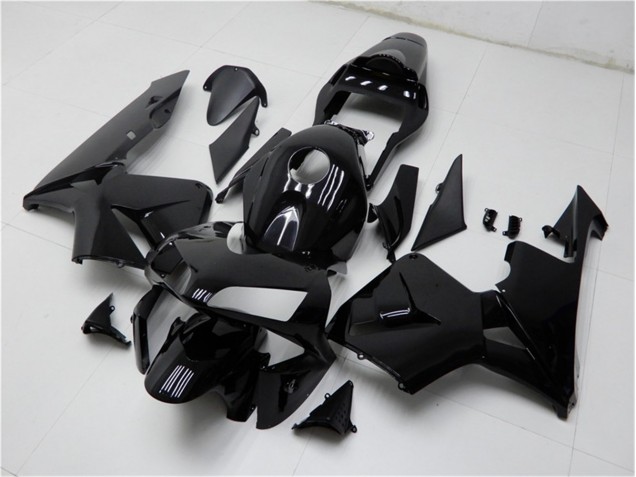 Carénages Moto CBR 600 RR 2003-2004 - Noir Brillant Carénages Moto CBR 600 RR 2003-2004 - Noir Brillant