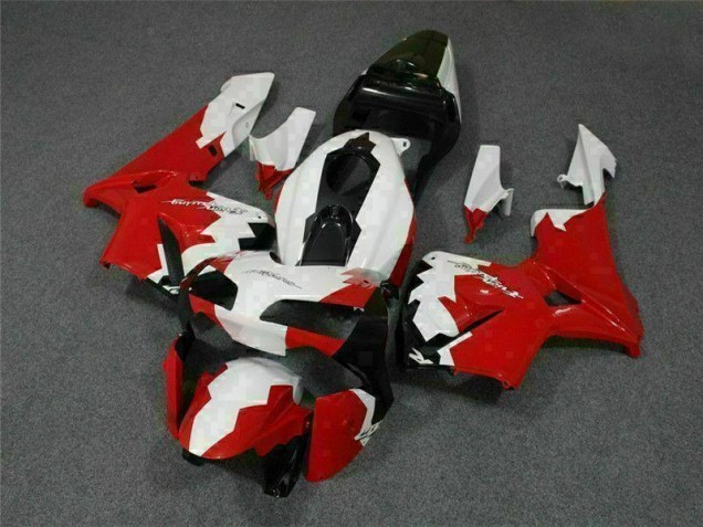 Carénages Moto CBR 600 RR 2003-2004 - Rouge Blanc Carénages Moto CBR 600 RR 2003-2004 - Rouge Blanc