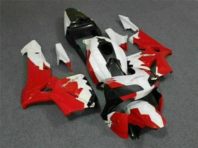 Carénages Moto CBR 600 RR 2003-2004 - Rouge Blanc Carénages Moto CBR 600 RR 2003-2004 - Rouge Blanc