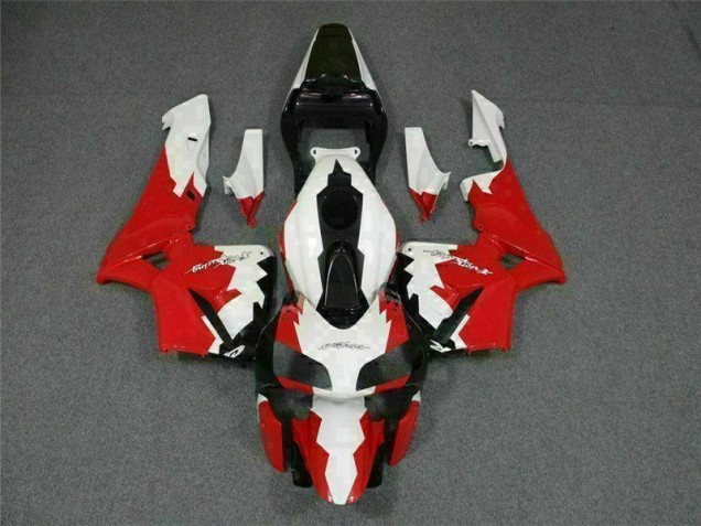 Carénages Moto CBR 600 RR 2003-2004 - Rouge Blanc Carénages Moto CBR 600 RR 2003-2004 - Rouge Blanc
