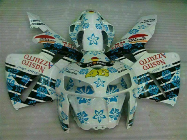Carénages Moto CBR 600 RR 2005-2006 - Blanc Bleu Nastro Azzurro 46 Carénages Moto CBR 600 RR 2005-2006 - Blanc Bleu Nastro Azzurro 46