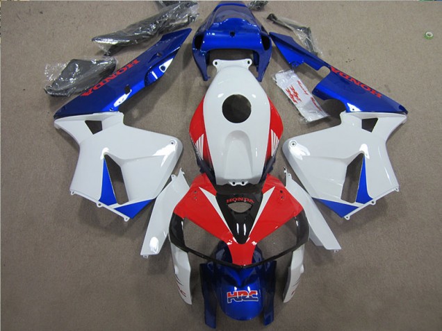 Carénages Moto CBR 600 RR 2005-2006 - Blanc Bleu Rouge HRC Carénages Moto CBR 600 RR 2005-2006 - Blanc Bleu Rouge HRC