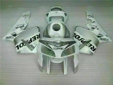 Carénages Moto CBR 600 RR 2005-2006 - Blanc Repsol