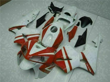 Carénages Moto CBR 600 RR 2005-2006 - Blanc Rouge