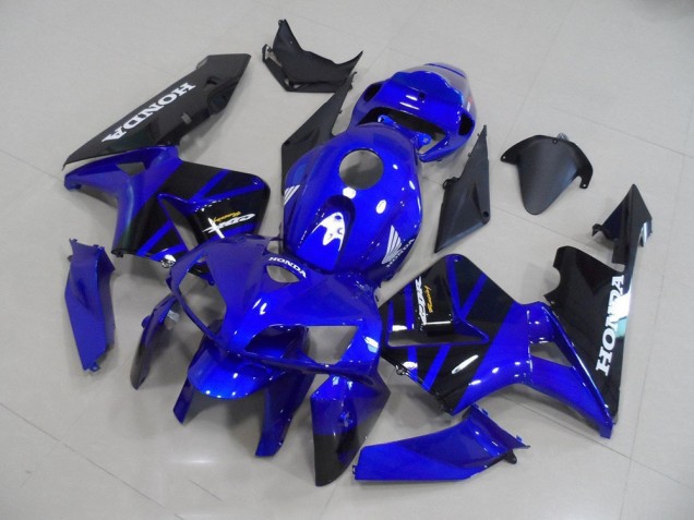 Carénages Moto CBR 600 RR 2005-2006 - Bleu Noir