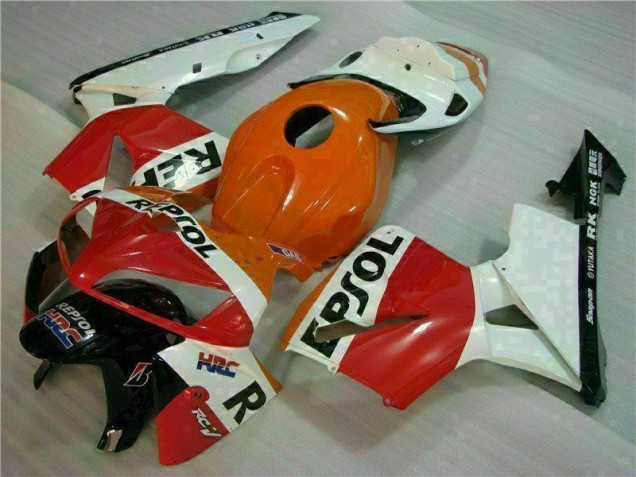 Carénages Moto CBR 600 RR 2005-2006 - Orange Noir Repsol Carénages Moto CBR 600 RR 2005-2006 - Orange Noir Repsol