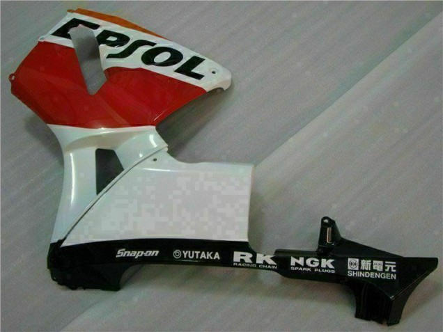 Carénages Moto CBR 600 RR 2005-2006 - Orange Noir Repsol Carénages Moto CBR 600 RR 2005-2006 - Orange Noir Repsol