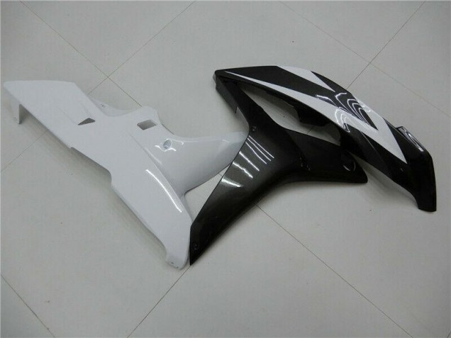 Carénages Moto CBR 600 RR 2007-2008 - Blanc Noir Carénages Moto CBR 600 RR 2007-2008 - Blanc Noir