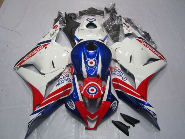 Carénages Moto CBR 600 RR 2009-2012 - Blanc Bleu Rouge Carénages Moto CBR 600 RR 2009-2012 - Blanc Bleu Rouge