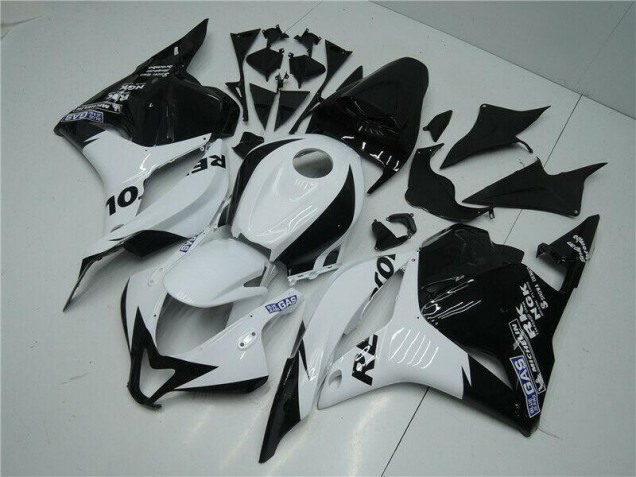 Carénages Moto CBR 600 RR 2009-2012 - Blanc Noir Carénages Moto CBR 600 RR 2009-2012 - Blanc Noir