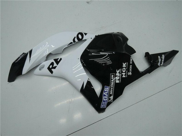 Carénages Moto CBR 600 RR 2009-2012 - Blanc Noir Carénages Moto CBR 600 RR 2009-2012 - Blanc Noir