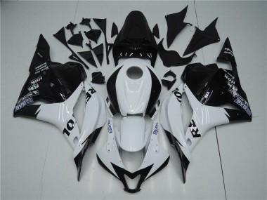 Carénages Moto CBR 600 RR 2009-2012 - Blanc Noir