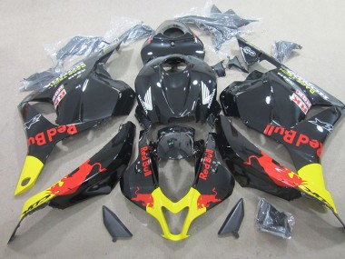 Carénages Moto CBR 600 RR 2009-2012 - Noir Red Bull