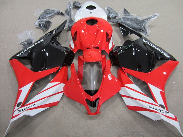 Carénages Moto CBR 600 RR 2009-2012 - Rouge Noir Blanc Carénages Moto CBR 600 RR 2009-2012 - Rouge Noir Blanc