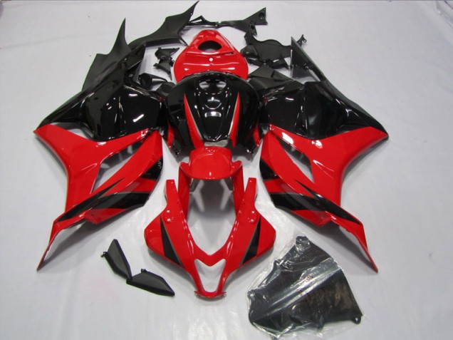 Carénages Moto CBR 600 RR 2009-2012 - Rouge Noir Carénages Moto CBR 600 RR 2009-2012 - Rouge Noir
