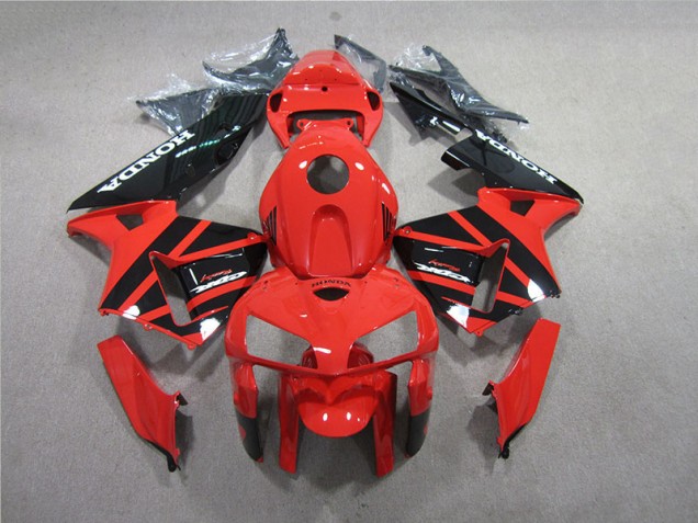 Carénages Moto & Carrosserie CBR 600 RR 2005-2006 - Rouge Noir Carénages Moto & Carrosserie CBR 600 RR 2005-2006 - Rouge Noir