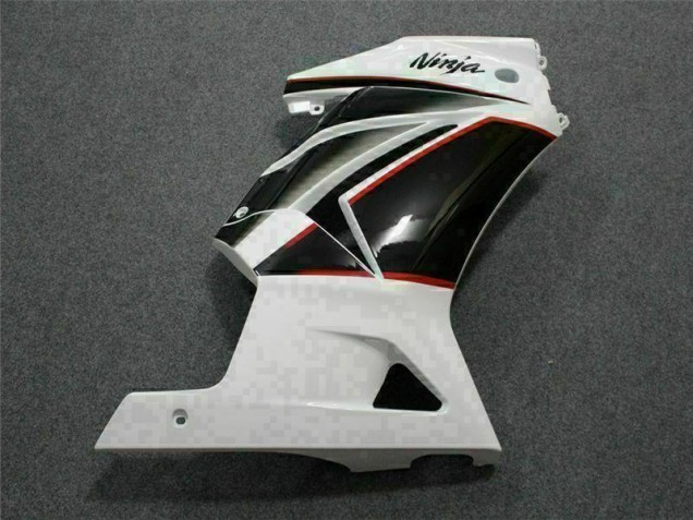 Carénages Moto EX250 2008-2012 - Blanc Noir Ninja Carénages Moto EX250 2008-2012 - Blanc Noir Ninja