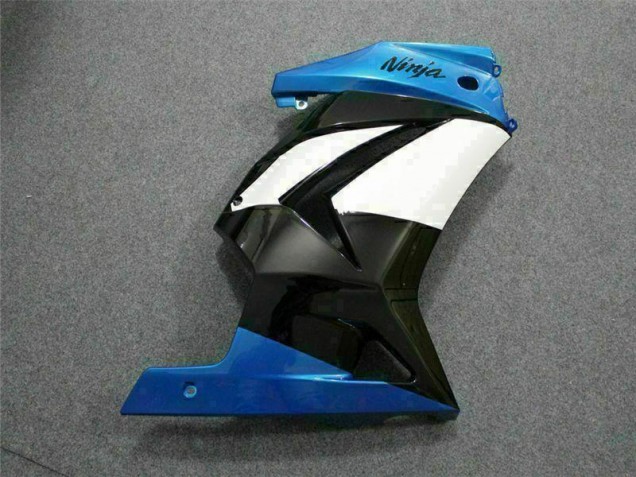 Carénages Moto EX250 2008-2012 - Bleu Blanc Noir Ninja Carénages Moto EX250 2008-2012 - Bleu Blanc Noir Ninja