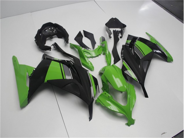 Carénages Moto EX300 2013-2016 - Vert Noir Carénages Moto EX300 2013-2016 - Vert Noir