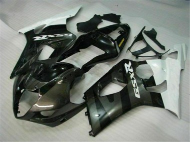 Carénages Moto GSXR 1000 K3 2003-2004 - Blanc Noir
